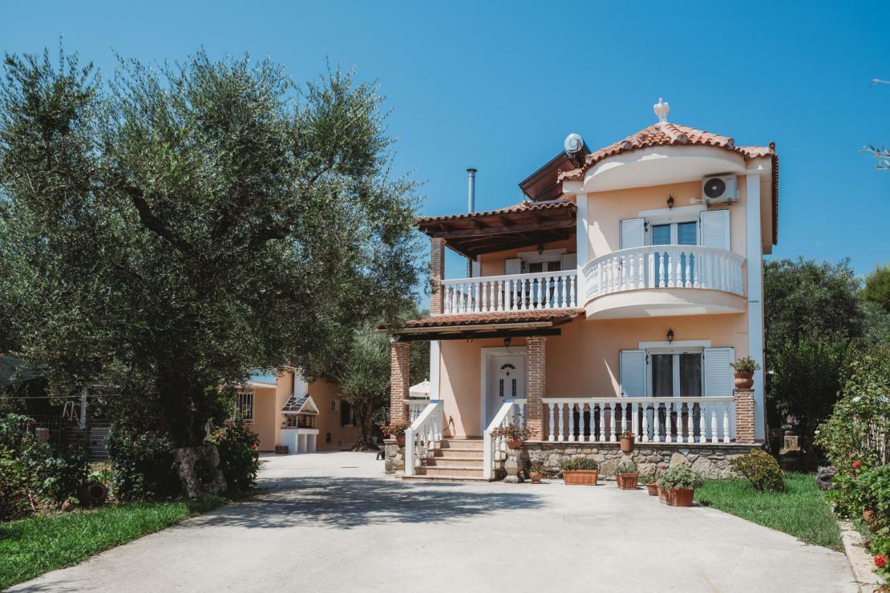 Villa Rosa 3 Bedroom With Sea View Tragaki Exterior foto